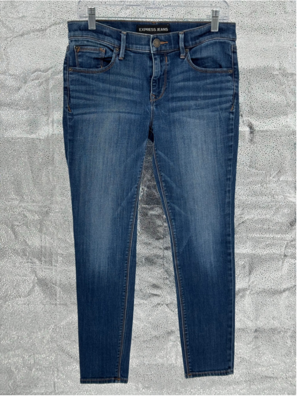 Women's Express Jeans Skinny Leggings Size 6 Blue